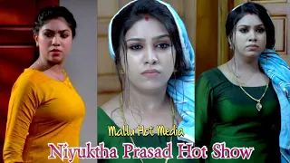 mallu serial actress niyuktha prasad hot show mallu hot media 