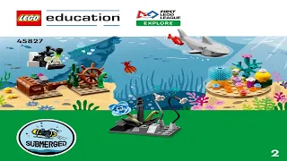 LEGO instructions - Education - 45827 - FIRST LEGO League Explore Submerged (Book 2)