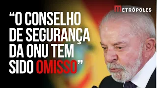 Lula critica Conselho de Segurança da ONU para solucionar conflitos mundiais