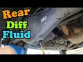 2010 - 2021 Toyota 4Runner Rear Differential Fluid Change How To DIY