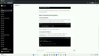 django python shell