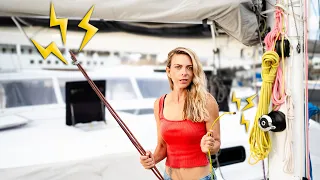 Did We Almost LOSE OUR MAST?!