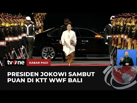 Sejumlah Momen Keakraban Jokowi, Prabowo dan Puan Maharani di WWF 2024