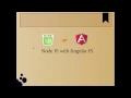 Introduction to Node JS With Angular JS