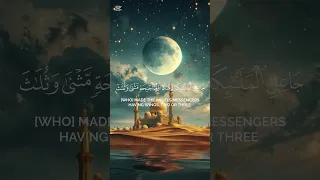 سورة فاطر الآية 1 بصوت الشيخ ياسر الدوسري 