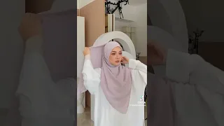 لفة حجاب شرعي انيقة 