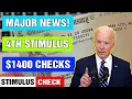 Stimulus Package Update - MAJOR NEWS 4th Stimulus Check 1400 Checks Government Shutdown