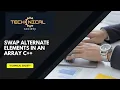 codestudio - Swap alternate elements in an array C in Hindi Array problems Technical society
