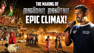 Making of Magudam / Makutam Epic Climax | BTS | @VishalFilmFactory