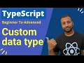 typescript bangla tutorial 11 How to create custom data type