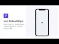 FlutterFlow Icon Button Widget Tutorial Easy Beginner Design Guide