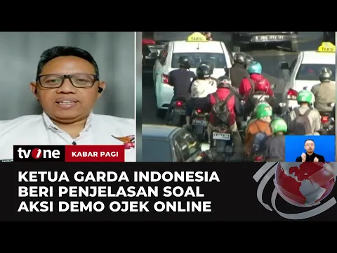 Ribuan Ojek Online Ancam Demo Hari Ini, Ketum Garda Indonesia Angkat Bicara