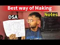 How to Take Coding Notes Best Notes-Making Techniques for Coding My DSA Journey
