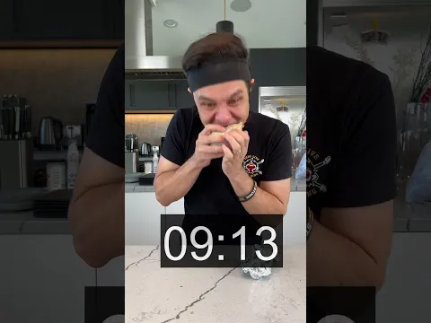 Fastest Burrito Ever Eaten