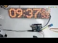 MAX7219 DHT11 DS1307 16x64 matrix clock Arduino