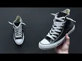 How To Tie Laces On Converse High Tops
