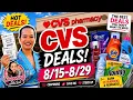 CVS BEST DEALS FOR August 16th - 29th