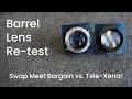 Lagu Large Format Lens Comparison - Still Life. Barrel Lens vs. Conventional Lens