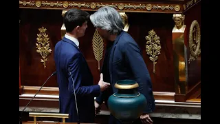 Le Spectacle Continu Refus de serrer la main Flavien Termet