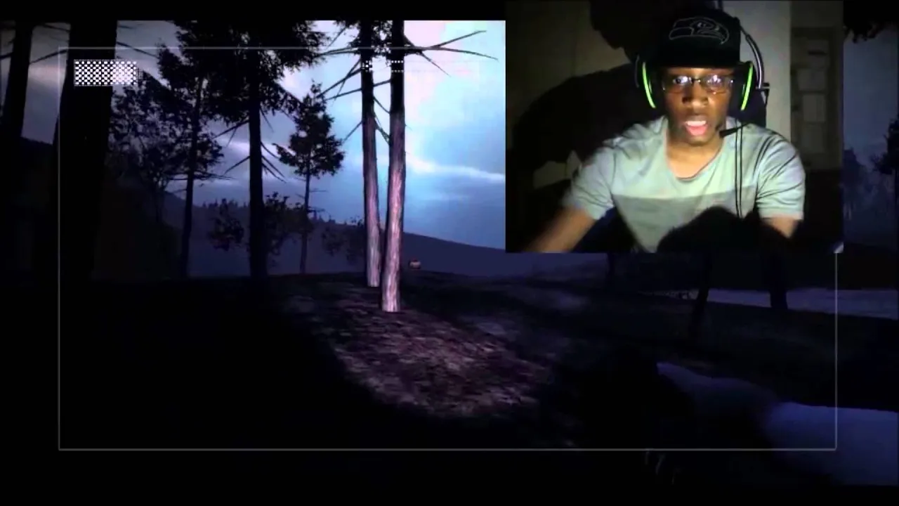 Slender The Arrival W/ Webcam Scary Reaction