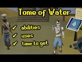 OSRS - Tome of Water Uses Worth it