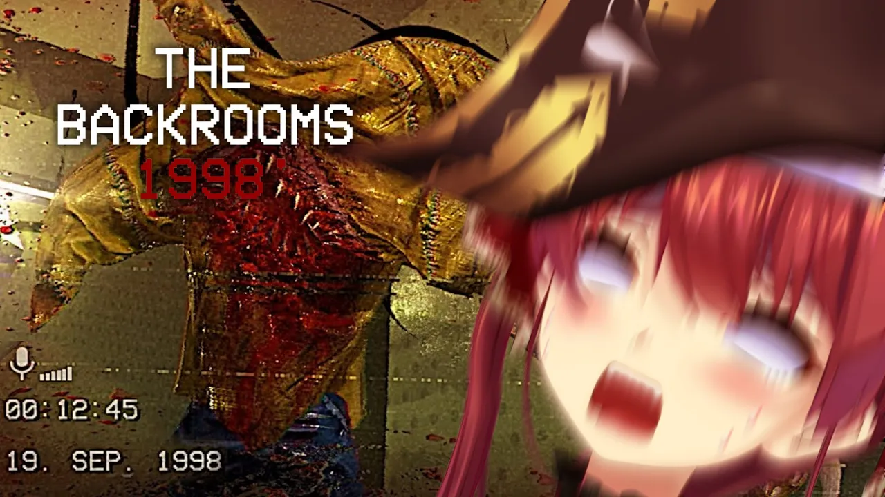 【The Backrooms: 1998】声を出したらヤられる…【ホロライブ/宝鐘マリン】
