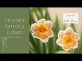 Download Lagu Crochet Birth Flower March Crochet Daffodil with Moara Crochet #Crochet #crochetflower