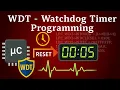 WDT Watc og Timer Programming C code for watc og timer watc og timer coding WDT
