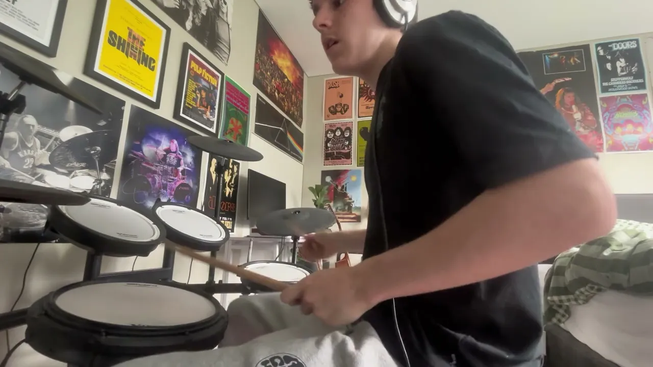 This Love by Maroon 5 - Drum cover by Ethan Love