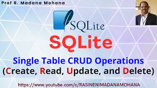 Python Programming for Beginners Database Programming SQLite - CRUD Operations