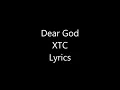 XTC - Dear God - Lyrics