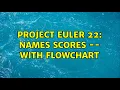 Project Euler 22 Names Scores -