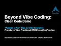 Beyond Vibe Coding Clean Code Demo in Cursor