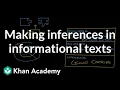 How to make inferences Reading Khan Academy