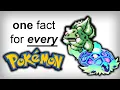 One Fact For EVERY Pokemon