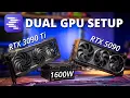 Two GPUs in One Machine RTX 5090 Dual GPU Set Up