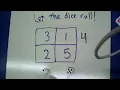 Let the Dice Roll math game level 1