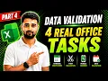 Excel Data Validation Part 4 4 Real Office Tasks Dynamic Dropdown TRIM Mobile Validation