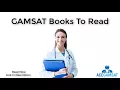 GAMSAT Books To Read
