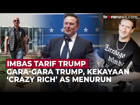 Dampak Tarif Trump, Elon Musk-Jeff Bezos Kehilangan Triliunan Rupiah