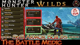 The BATTLE MEDIC SnS Support Build MH Wilds TU4