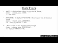 12 DATE DATATIME and TIMESTAMP Data Type in SQL Hindi
