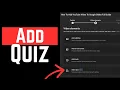 How To Add A Quiz To Your YouTube - Full Guide