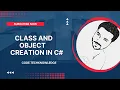 Classes and Objects in C How to create Object in C