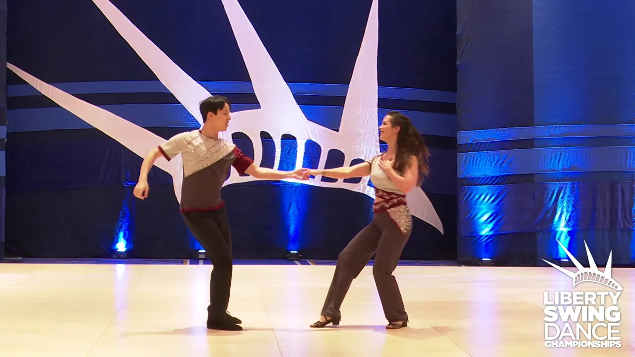 Liberty Swing 2019 Rising Star Stephen Weltz & Lisa Picard