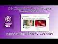 Nesne Tabanli Programlama Dersi C - Chromium Web Tarayici Yapimi CefSharp