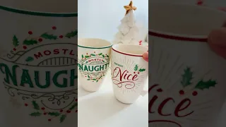 Holiday Mugs are finally out Are You Nice or Naughty