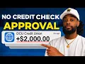 You Can Borrow Money Without a Bank Ever Checking Your Credit NO CREDIT CHECK LOANS