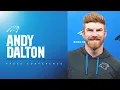 Andy Dalton discusses mentoring a rookie quarterback