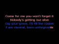 I Prevail - Visceral (Karaoke Version)